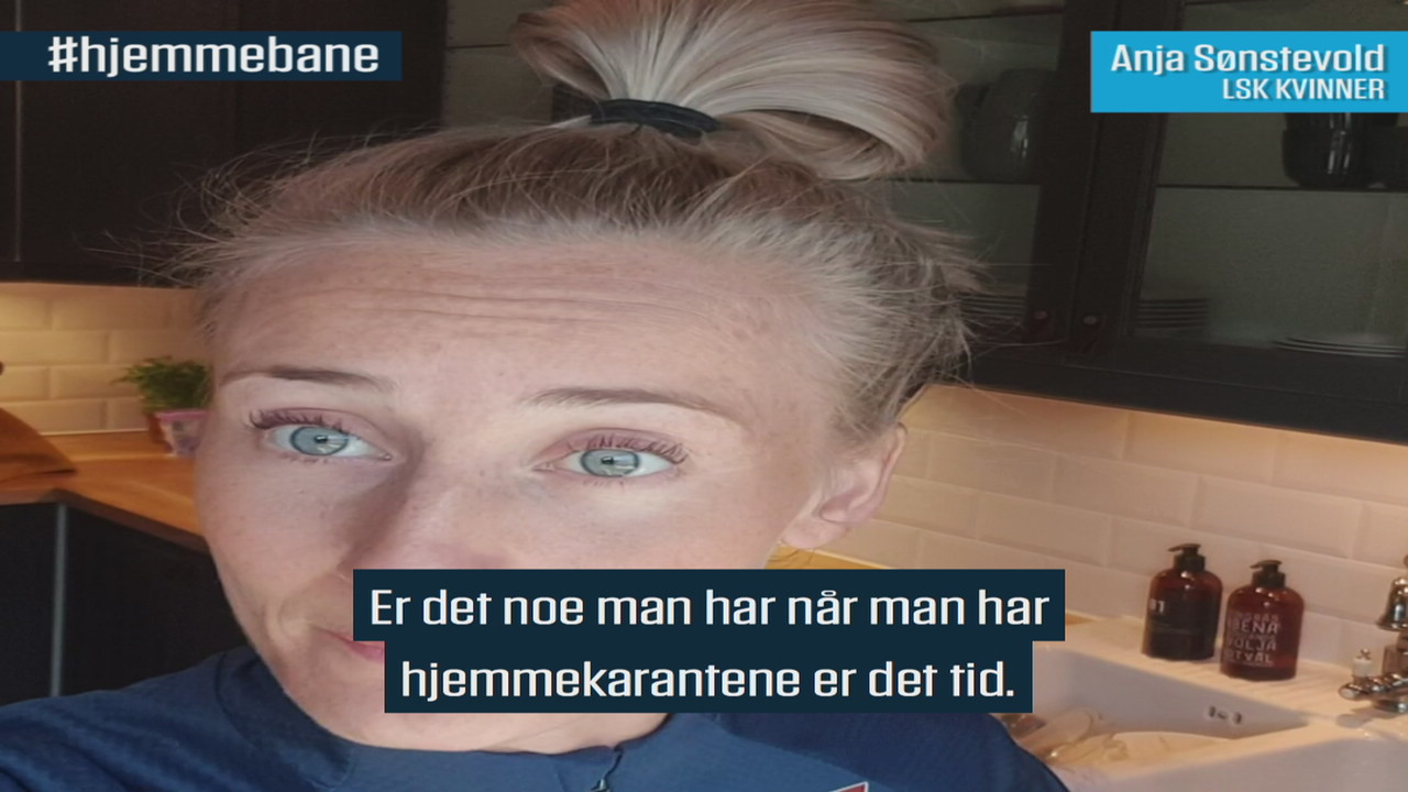 Anja Sønstevold på Hjemmebane